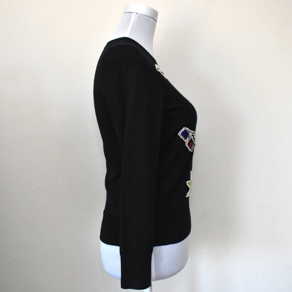 Runway Marc Jacobs Embellished Merino Wool Sweater - Picture 7 of 8